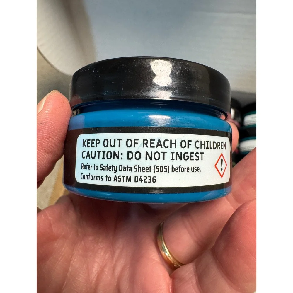 Just Resin Pigment Paste 50ml Epoxy Colorant Lot 36 Colors 6 Sealed
